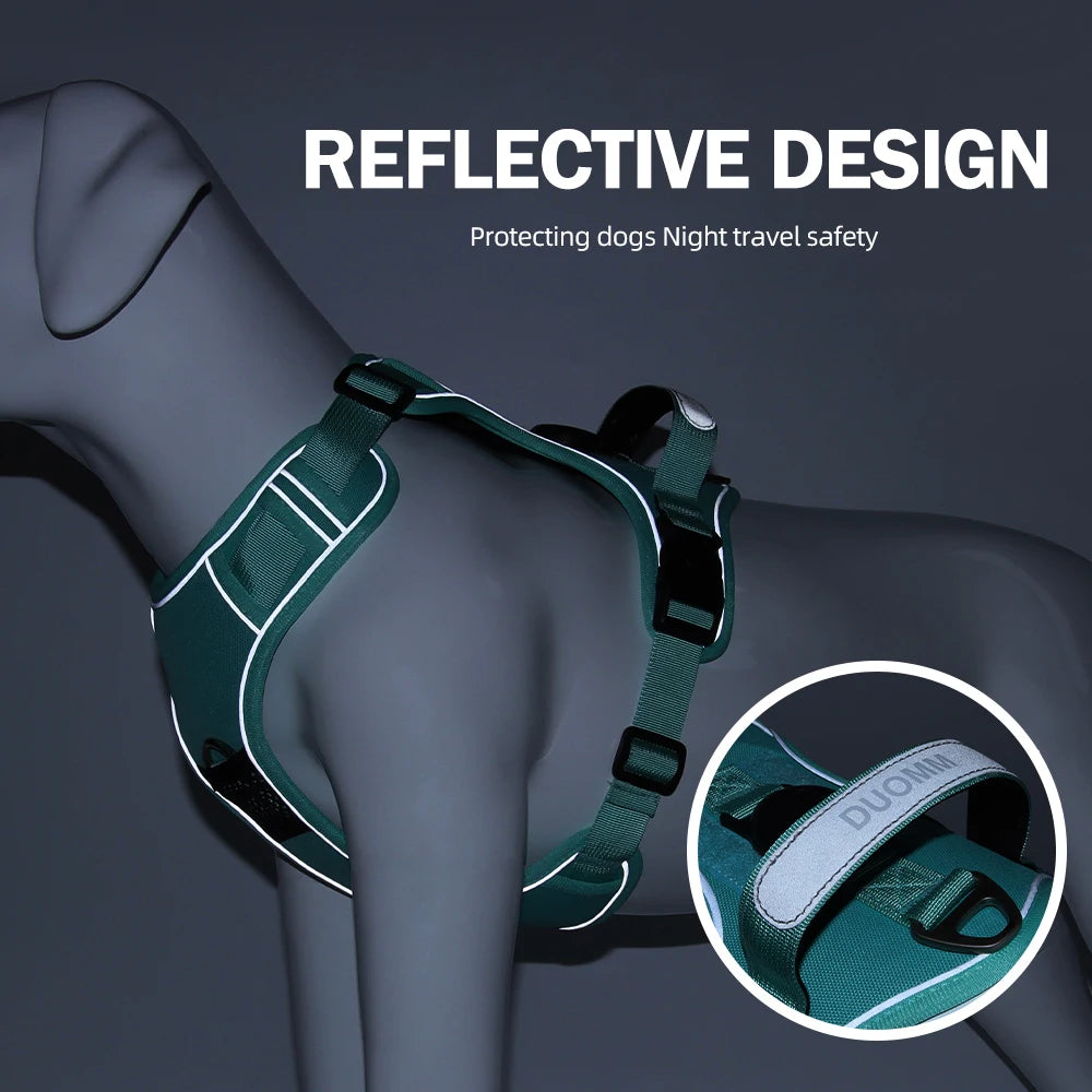 Duomm - Hondentuigje met Airtaghouder